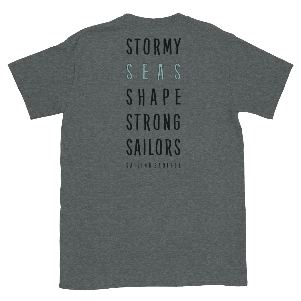 Ladies Stormy Seas Shape Strong Sailors Tee – Beau