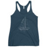 Ladies Saoirse Blueprint Racerback Tank - Image 3