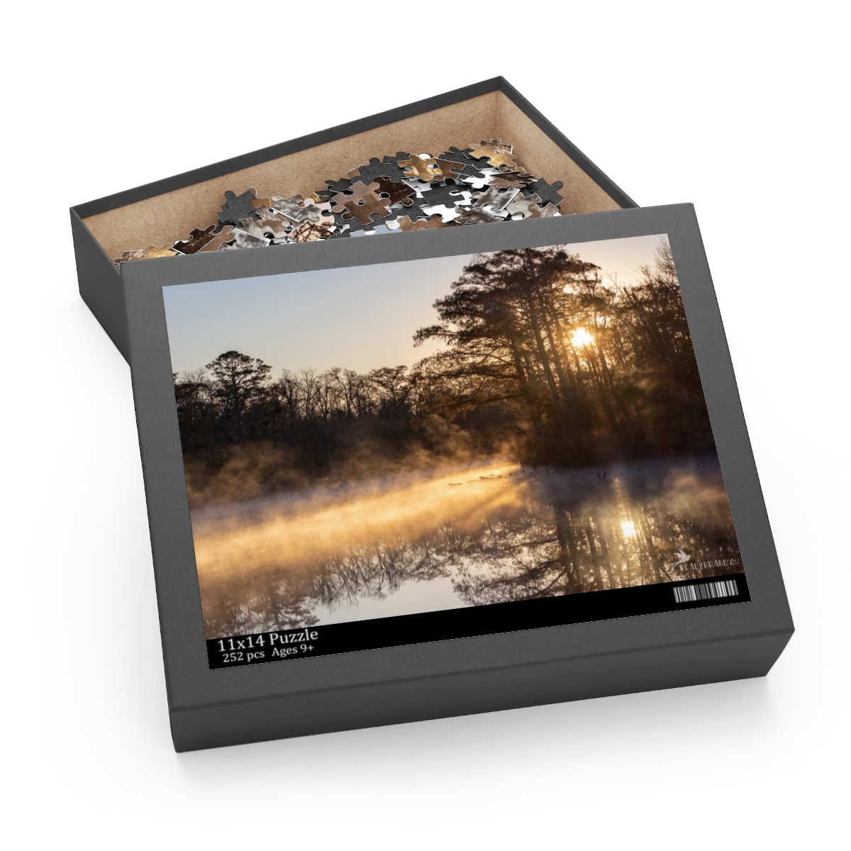 Misty Morning on the Dismal Swamp | Print 2 | 252 Piece Puzzle